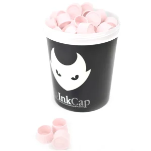 Caps de silicona - GG (100un) - Rosa