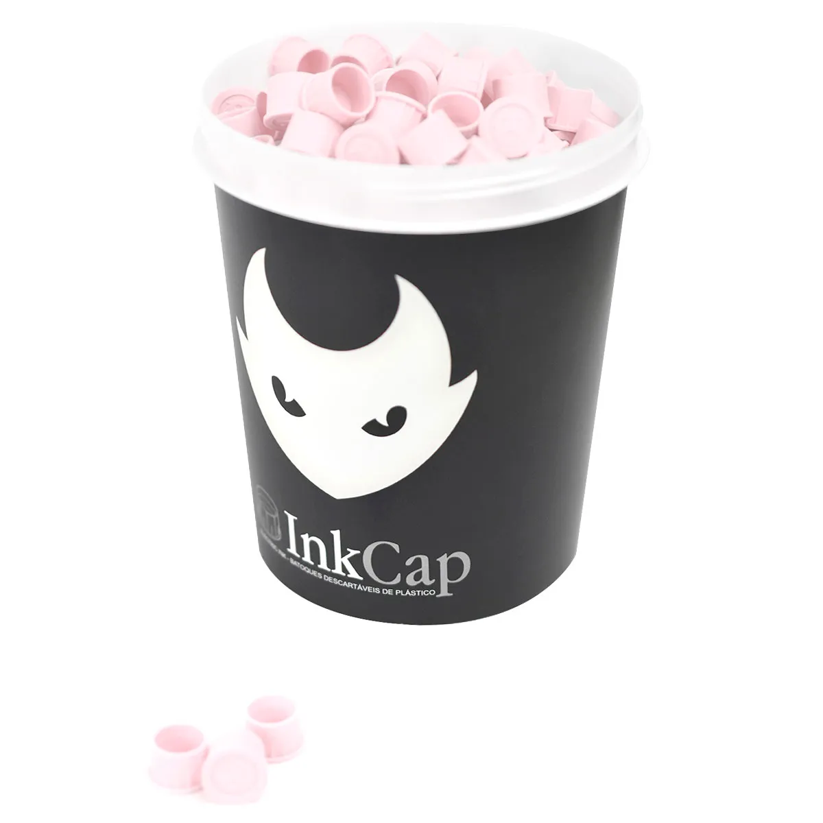 Caps de silicona - M (300un) - Rosa