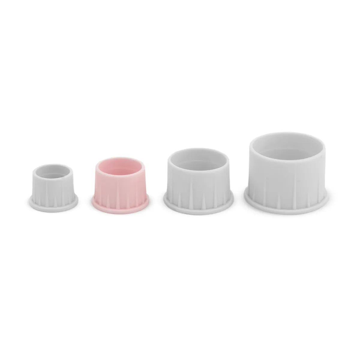Caps de silicona - M (300un) - Rosa - Imagen 2