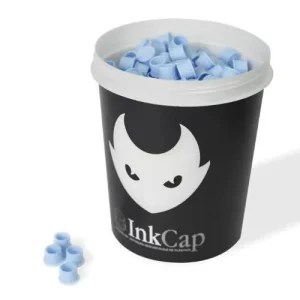 Caps de silicona - P (500un) Azul