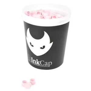 Caps de silicona - P (500un) - Rosa